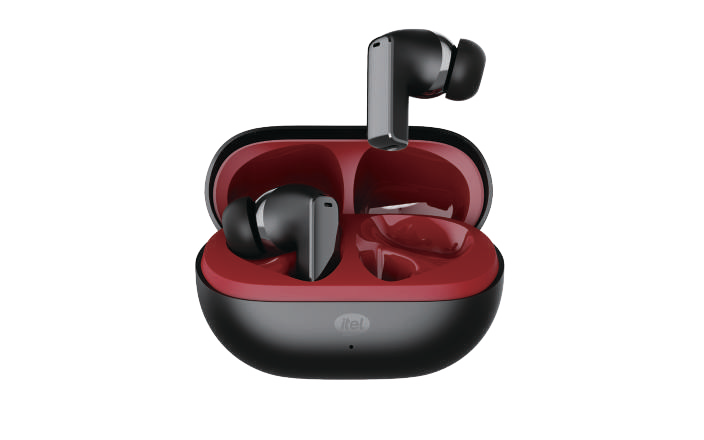 itel BudsNeo 5 TWS Earbuds – Soft Sound, Softer Fit, 100H Playtime ₦15000