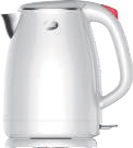 itel Electric Kettle 1S – 1.8L, 1800W, Stainless Steel ₦23100