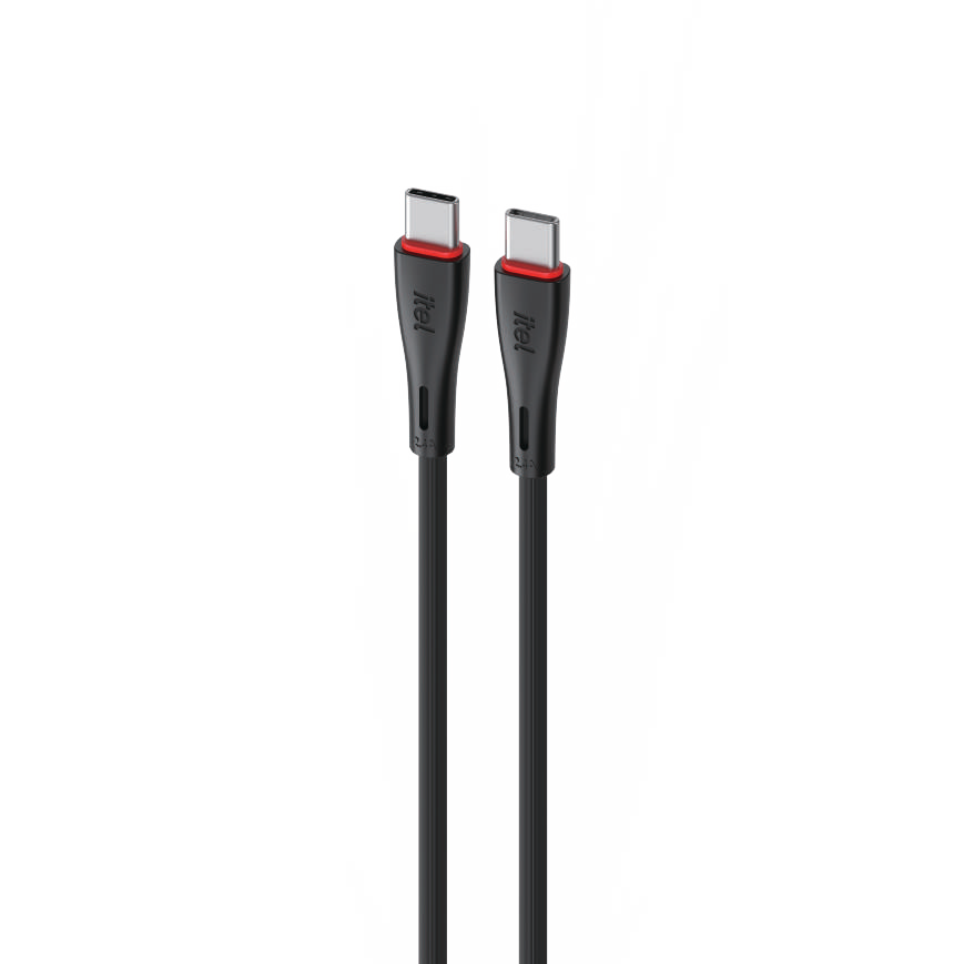 itel CablePulse I 2.4A Type-C to Type-C/Lightning Fast Charging Data Cable ₦5000