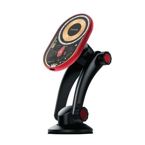 MICRODIA SNAPDrive Visi.Chiron 15W Magnetic Wireless Car Charger – Sport Racing Red (52011) $39.99