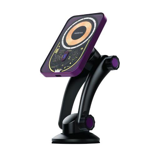 MICRODIA SNAPDrive Visi.Phantom 15W Magnetic Wireless Car Charger – Belladonna Purple (52012) $39.99